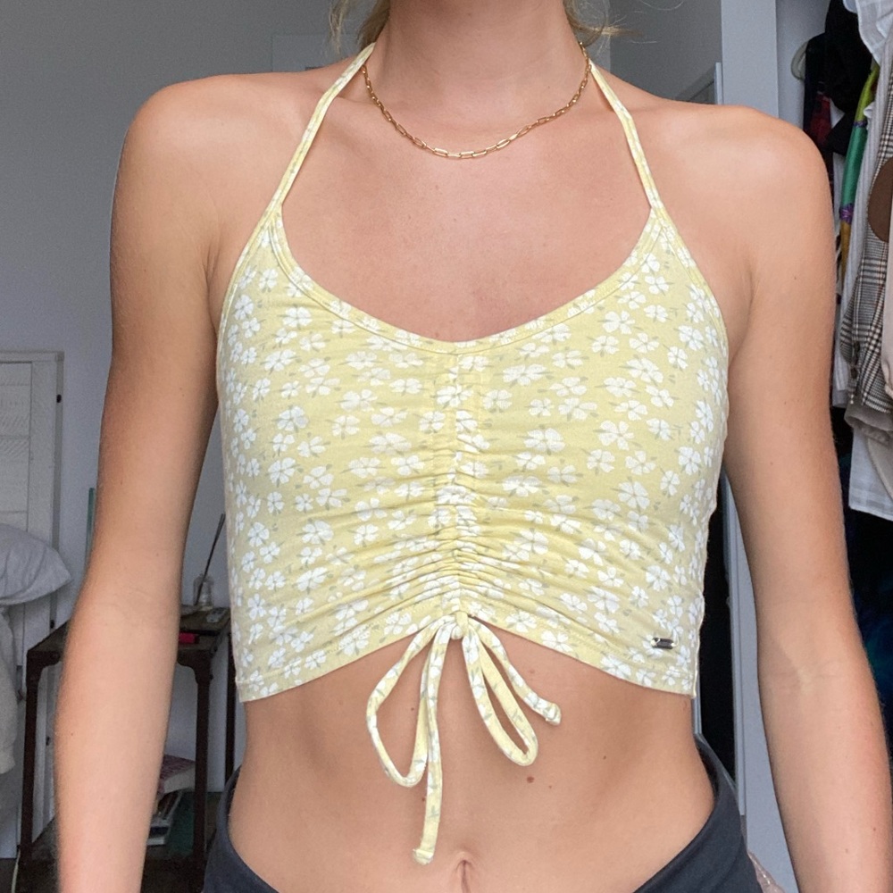 Cute floral tank top